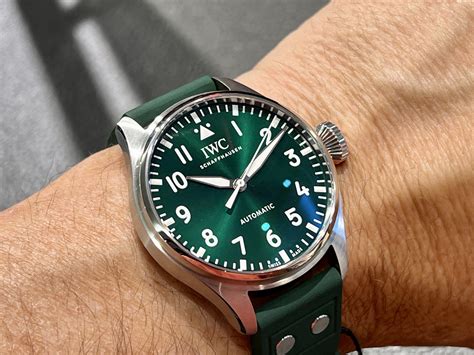 iwc big pilot green|iwc big pilot for sale.